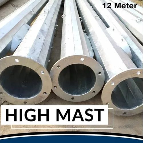 12 Meter High Mast Pole