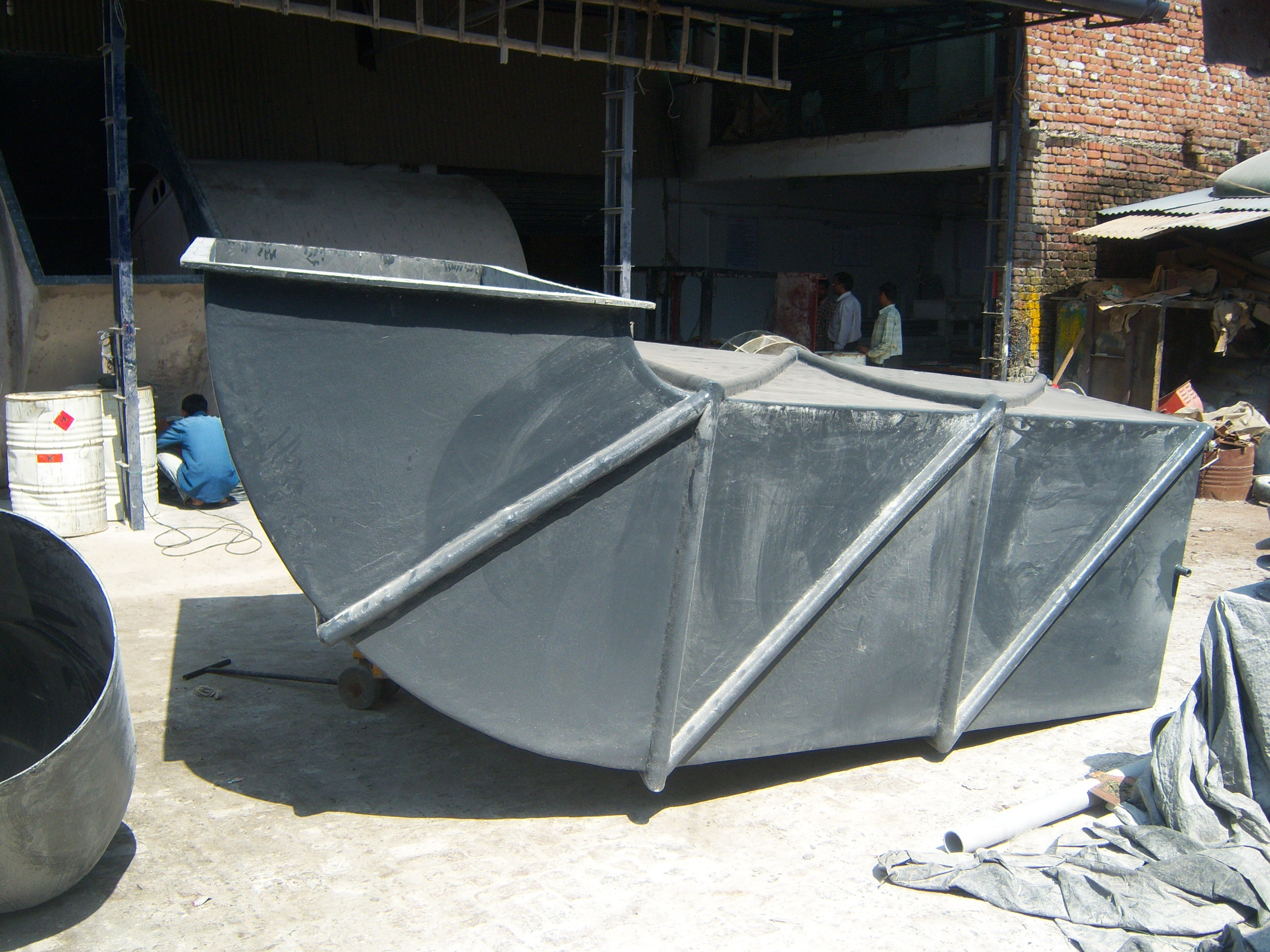 Frp Pipe Lines - 1/2 To 3 Inch Sizes | High Strength, Lightweight, Durable Fiberglass Construction