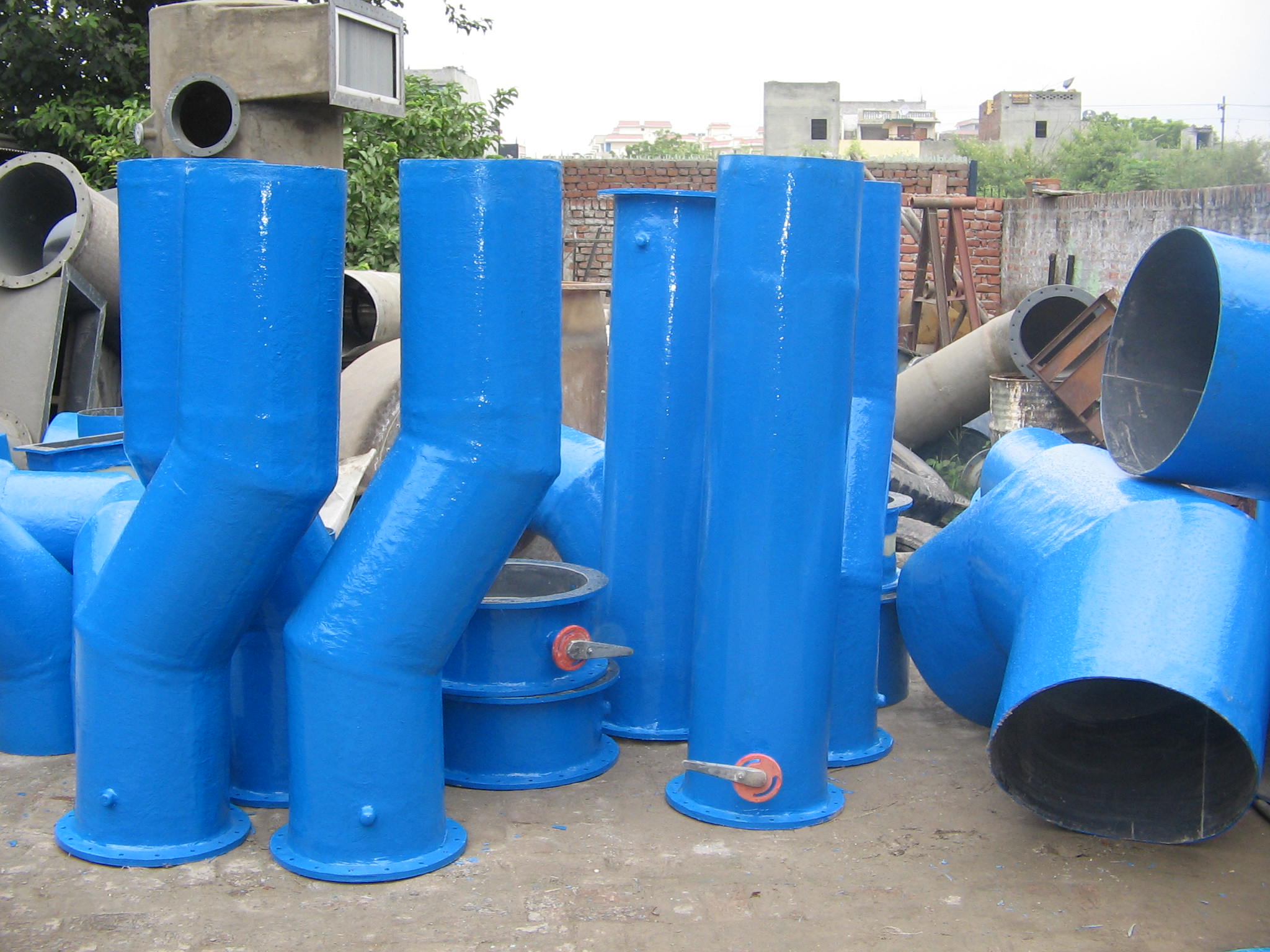 Frp Pipe Lines - 1/2 To 3 Inch Sizes | High Strength, Lightweight, Durable Fiberglass Construction