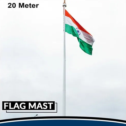 20 Meter MS Flag Mast Pole