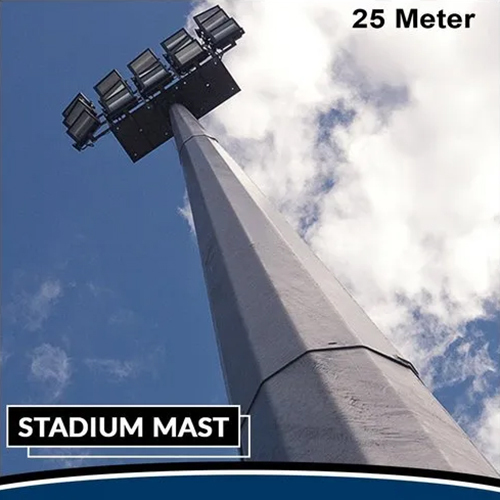 25 Meter Stadium High Mast Pole