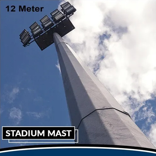 12 Meter Stadium High Mast Pole