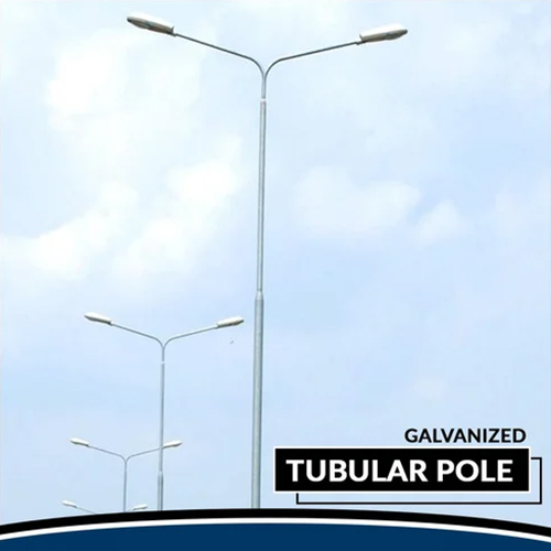 Galvanized Iron Street Light Pole