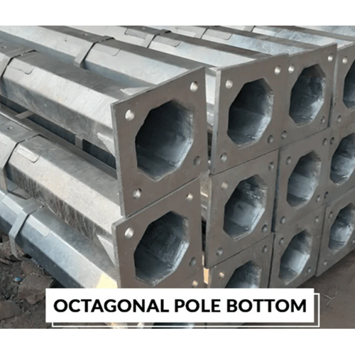 Octagonal Galvanized Poles