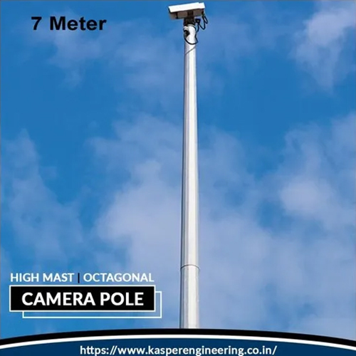 Solar CCTV Camera Pole