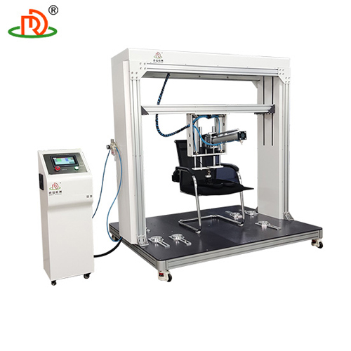 Chair Seat and Back Durability Tester - Stainless Steel, 200V Electric Supply | Semi-Automatic, Manual Control, Multiple Specimen Capability