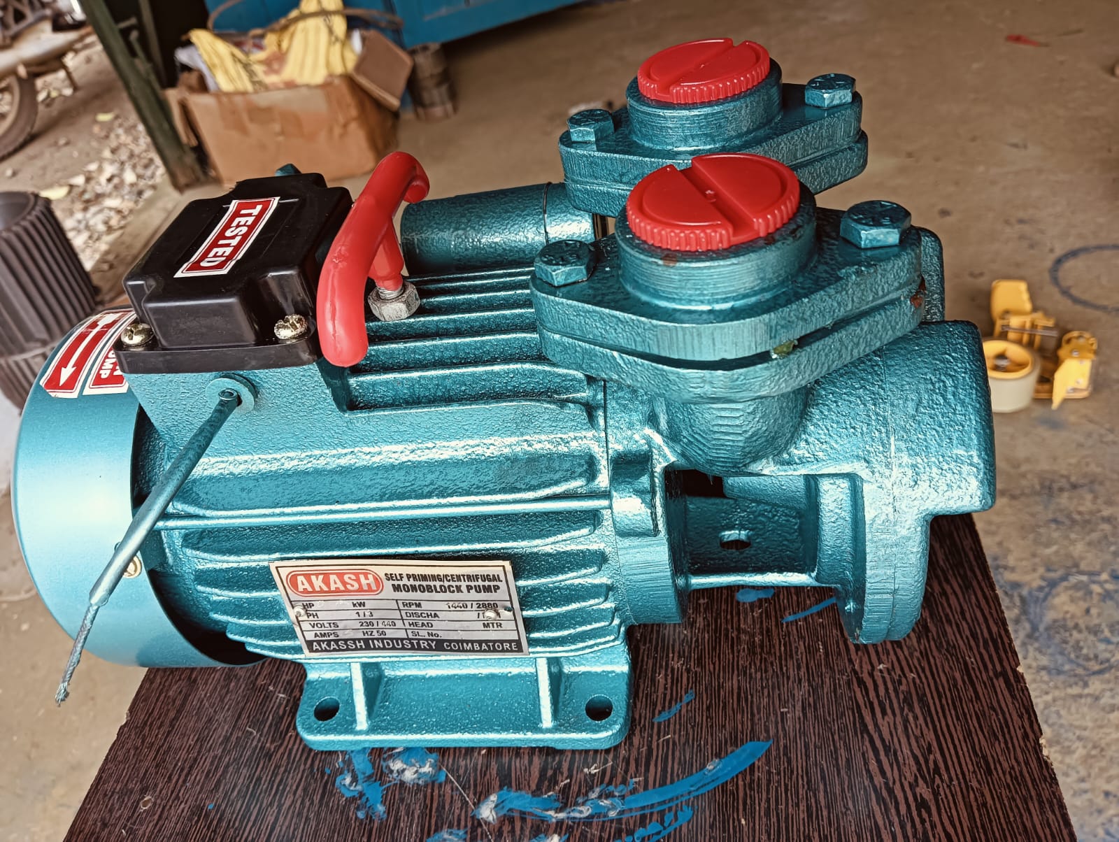 V Type Mono Block Pump - 1 Hp