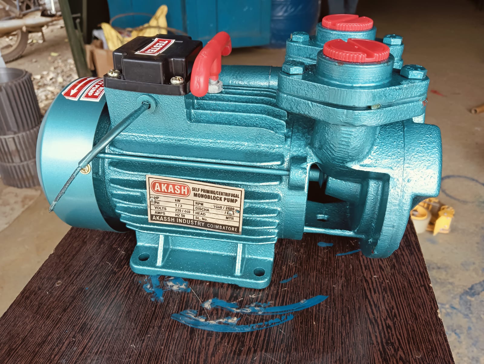 V Type Mono Block Pump - 1 Hp