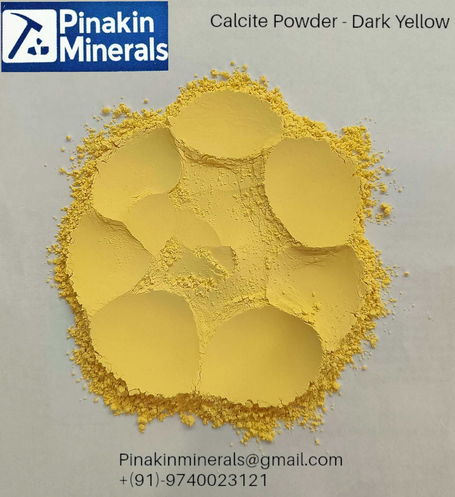 Yellow Calcite Powder - Cattle Feed Grade