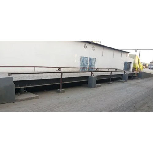 Pit Type Mile Steel Weighbridge - Color: Metallic Grey