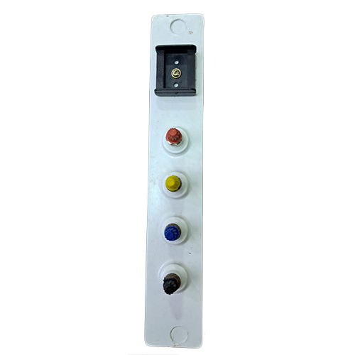 Electrical Termination Plate - Color: White