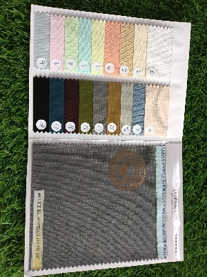 Cotton Linen 40 Lee - Cotton Linen Mix, 18 kg Weight | Multicolour, 40 Yarn Count, Suitable for All Seasons, Durable Fabric