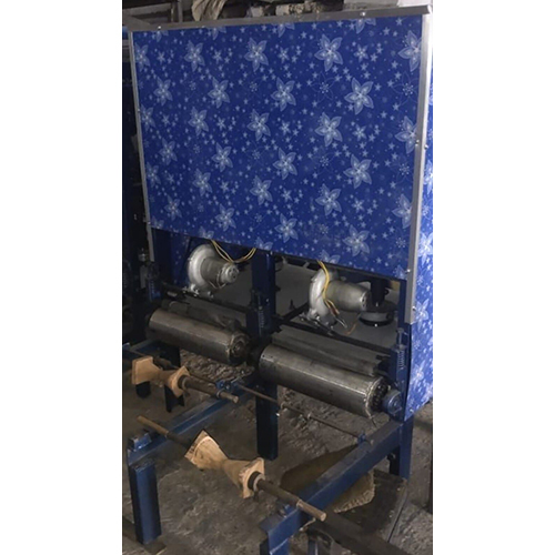 Paper Automatic Single Phase Dona Making Machine - Color: Blue