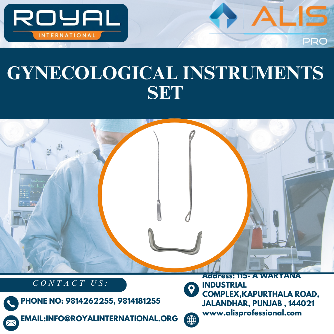 Gynecological Instruments Set