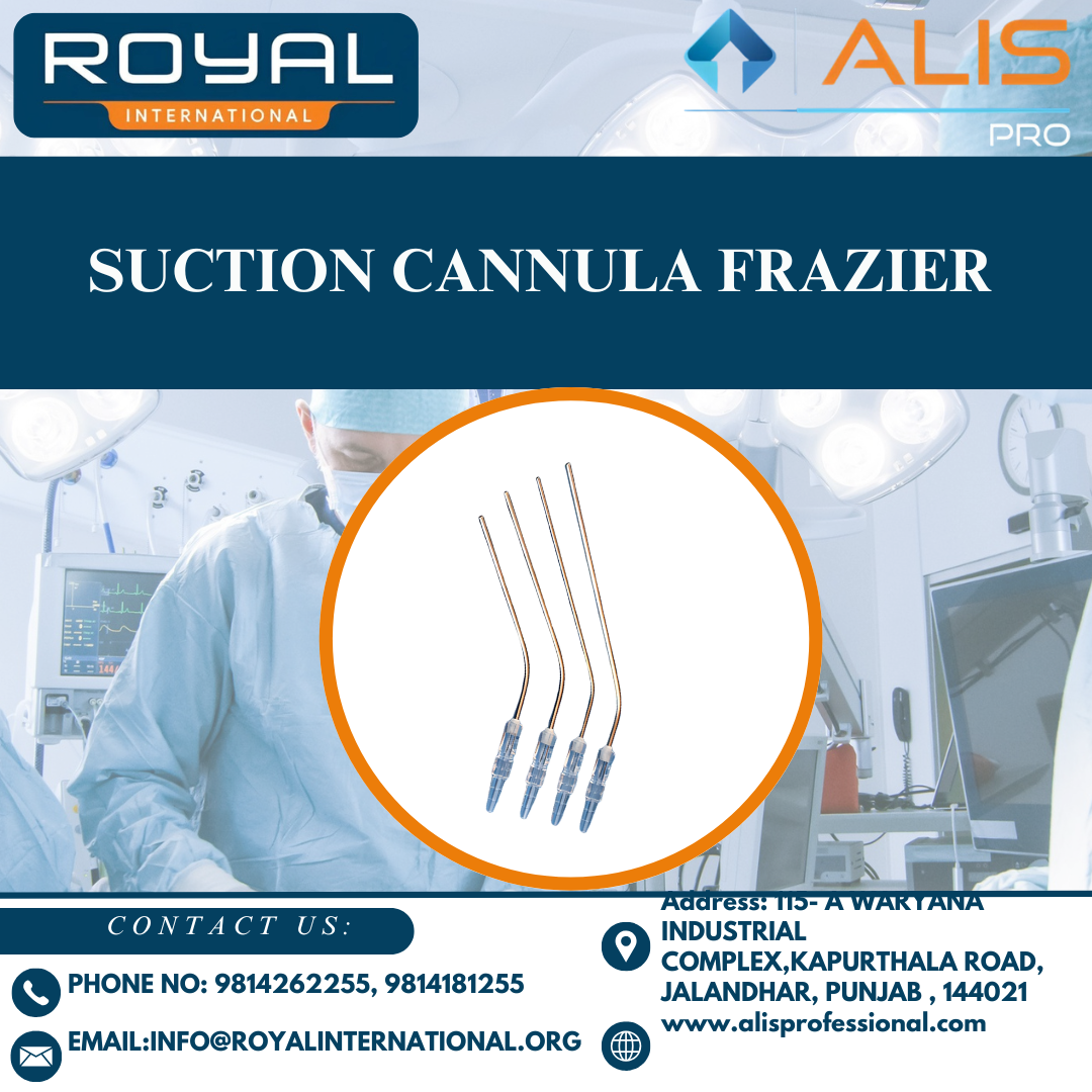 Suction Cannula Frazier