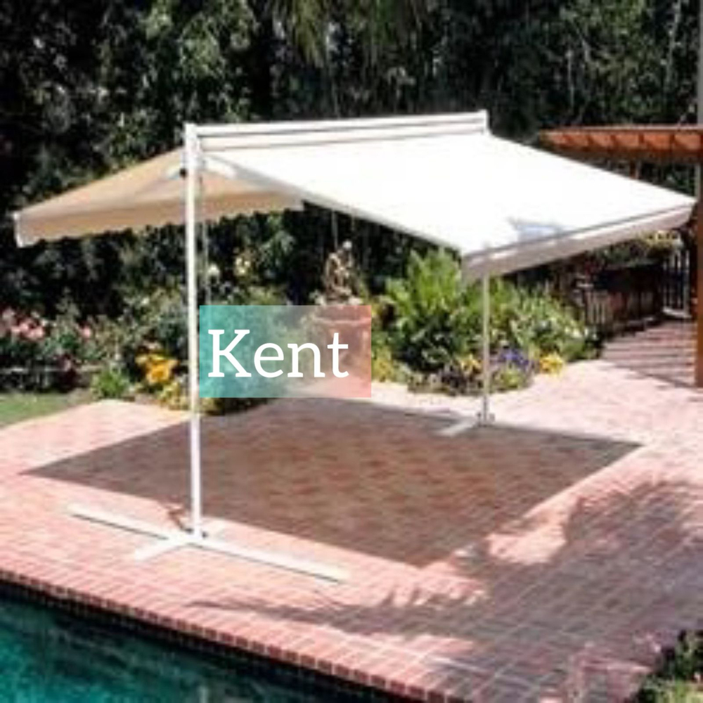 Hut Awnings - High-Class Steel Frame, Heat Absorbing Material, Custom Sizes and Colors | Free-Standing, Durable Shade Solution for Outdoor Spaces