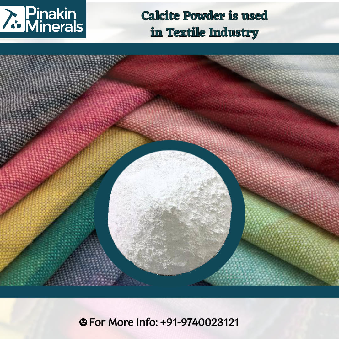 Calcite Powder For Textile Industry