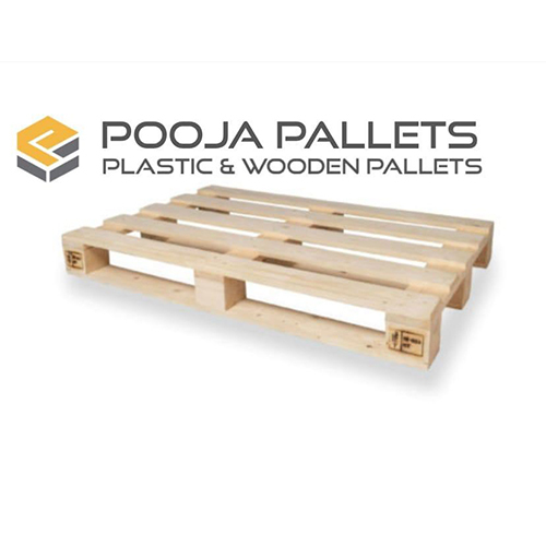 1200X800 Standard Four Way Pallet - Color: Brown