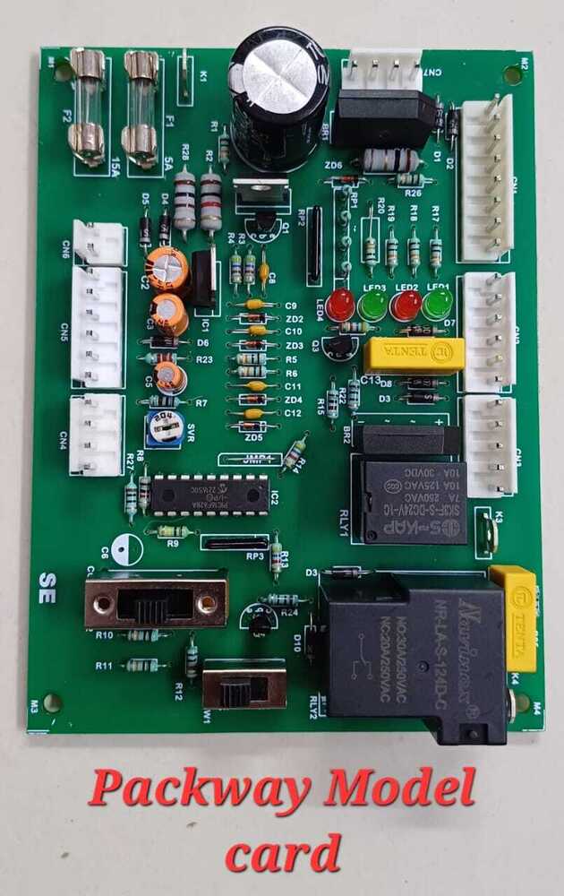 Strapping Machine Heater Pcb Card - Aluminum, Rigid Design, Green Color, Immersion Gold Surface Finish | Temperature Control For Heating Elements