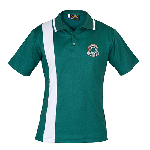 Green Cotton Sports T-Shirt