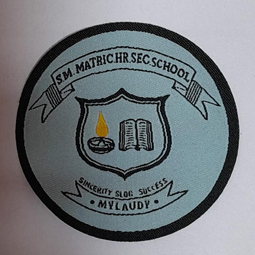 Sm Matric Hr Sec School Badges - Badge Type: Pin