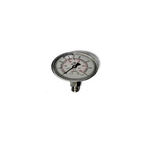 All Types Pt61 Pressure Gauge - Color: Silver