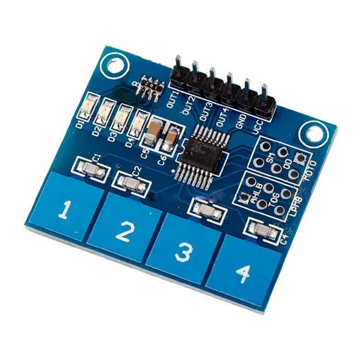 TTP229 4 Channel Capacitive Touch Sensor Module