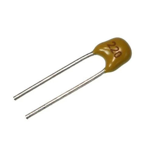 Ceramic Capacitor - Color: Yellow