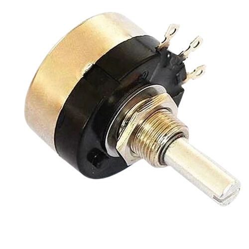 Single Turn Precision Potentiometer - Color: Black