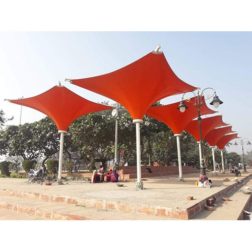 Inverted Tensile Structure - Steel Frame, Pu Insulation, Sandwich Panel Walls, White Finish