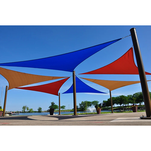 Sail Sheds Tensile Structure - Color: Multicolor