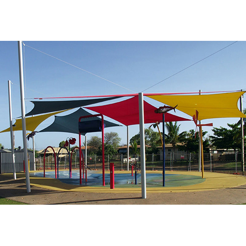 Sail Sheds Tensile Structure - Color: Multicolor