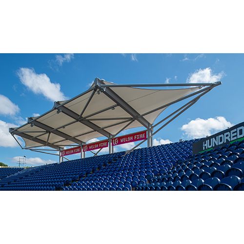 Stadium-sports Tensile Structure - Color: White