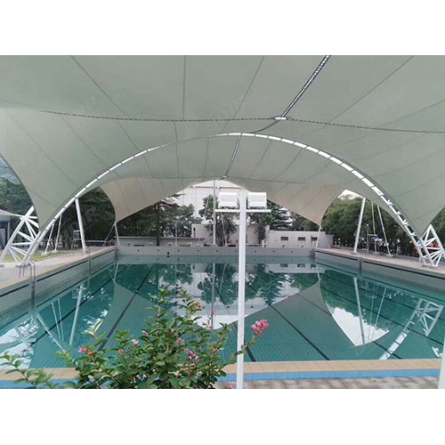 Swimming Pool Tensile Structure - Capacity: 5+ Person