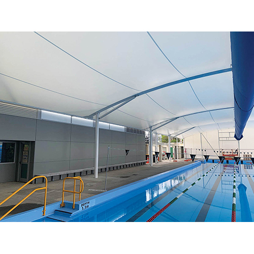 Swimming Pool Tensile Structure - Capacity: 5+ Person