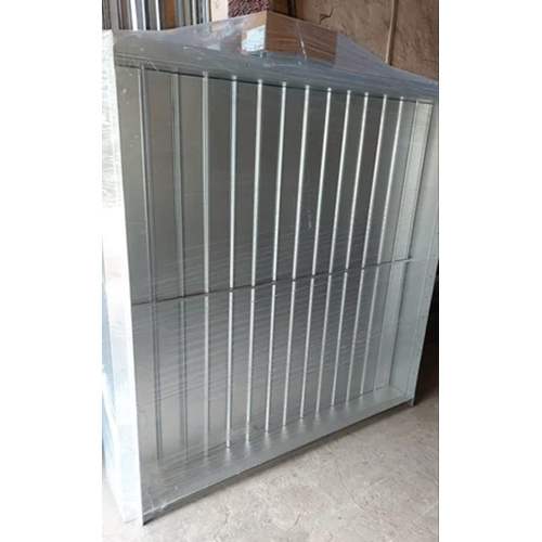 Fix Aluminium Louvers - Color: Silver