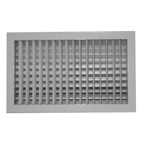 Aluminum Powder Coated Air Grill - Color: White