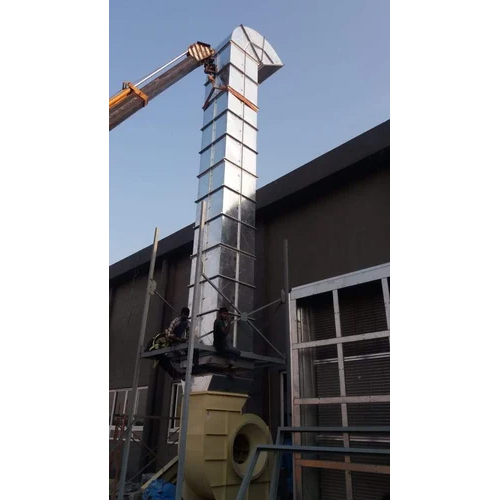 Exhaust Duct for Industrial Fume Extraction, Pollution Control, and Ventilation Systems