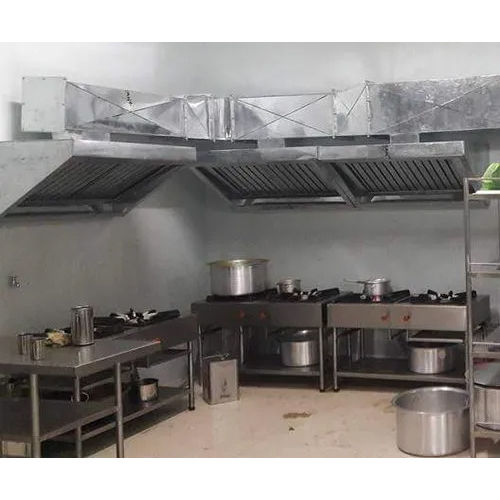 Kitchen Exhaust Hood Ducting