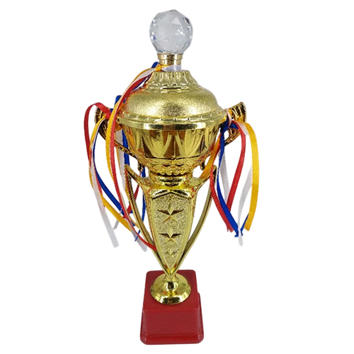 Cricket Sports Trophy - Material: Plastic