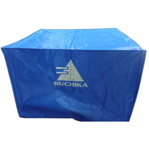 Plastic Window Ac Cover - Color: Blue