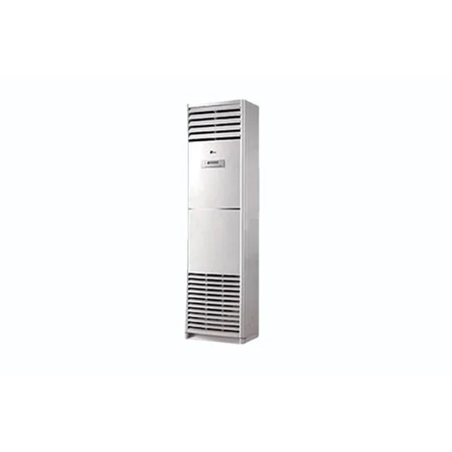 24k R410a 2 Ton Floor Standing Air Conditioner - 550x350x1800 mm, Energy Efficient R32 Refrigerant, Remote Operated, 57/52 dB Noise Level, Classic White Color