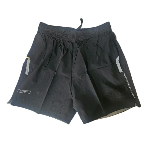 Men Sports Shorts - Color: Black