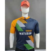 Mens Cycling Jersey - Material: Polyester