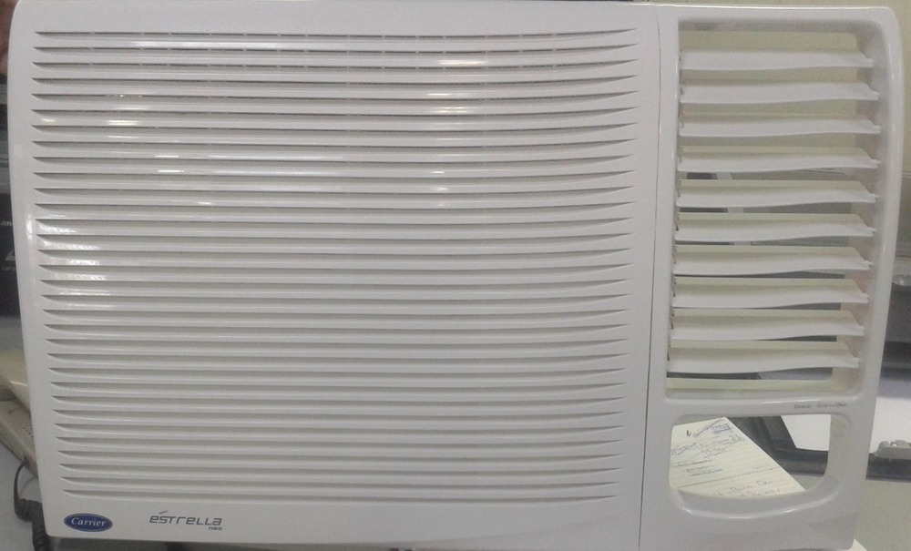 Carrier Window Ac Front Grill - Color: White