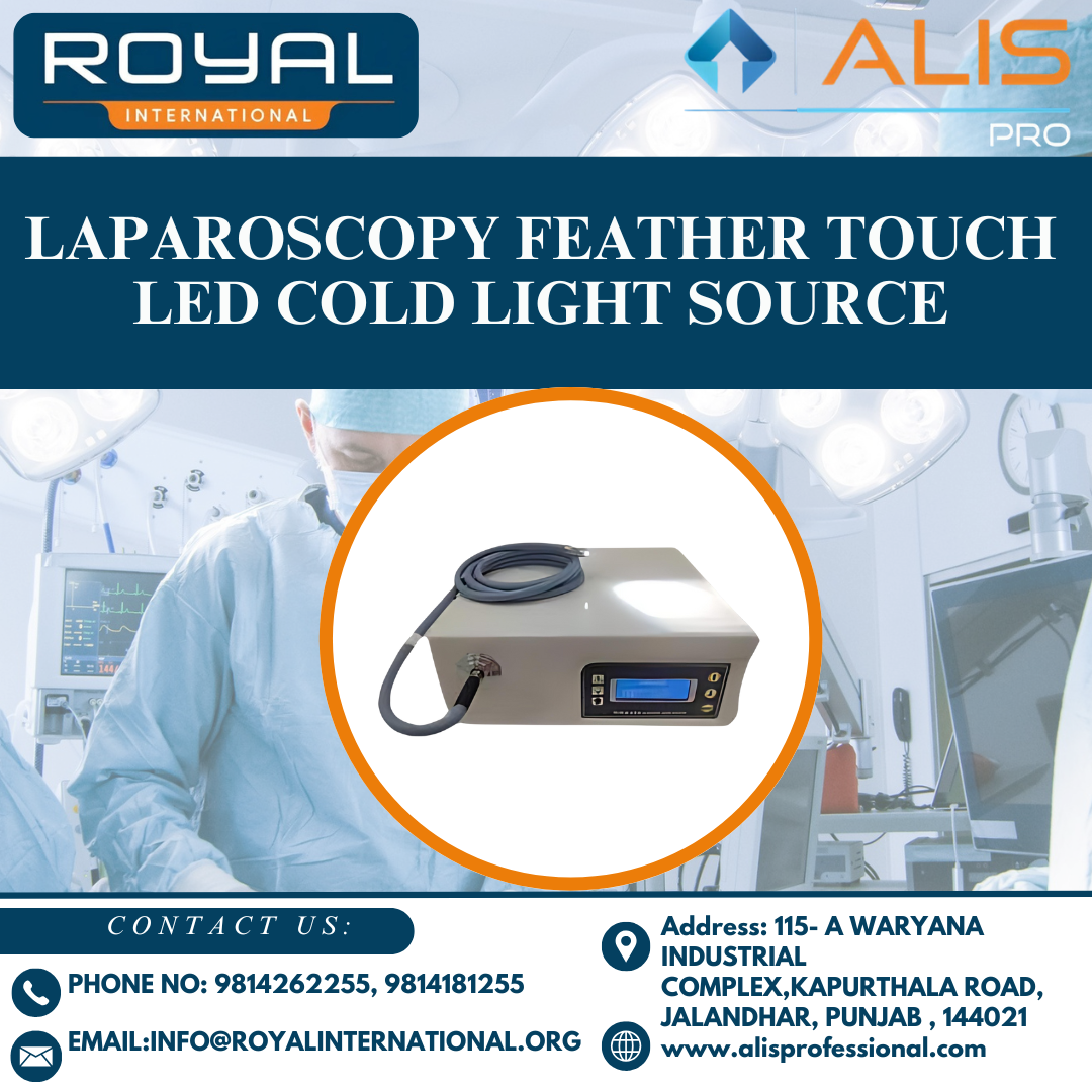 Laparoscopy Feather Touch Led Cold Light Source