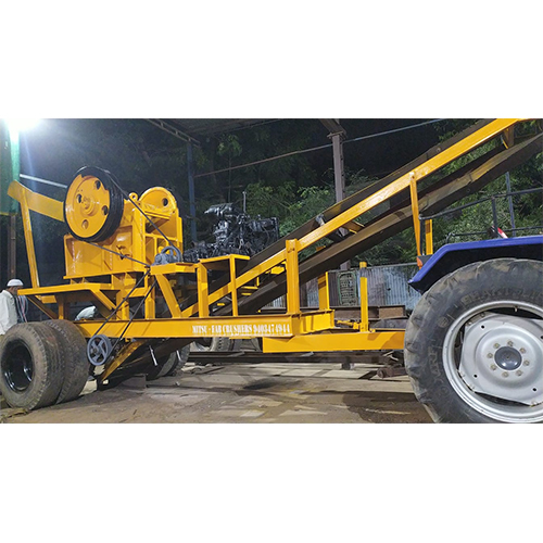 Mobile Stone Crusher 20*10 - Capacity: 20-50 Tph Ton