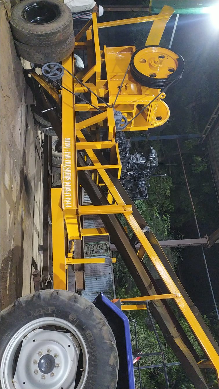 Mobile stone crusher 20*10