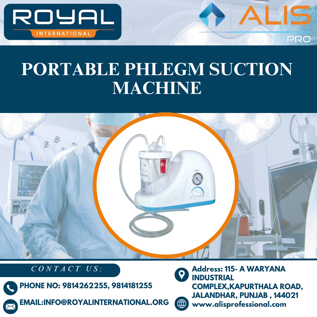 Portable Phlegm Suction Machine