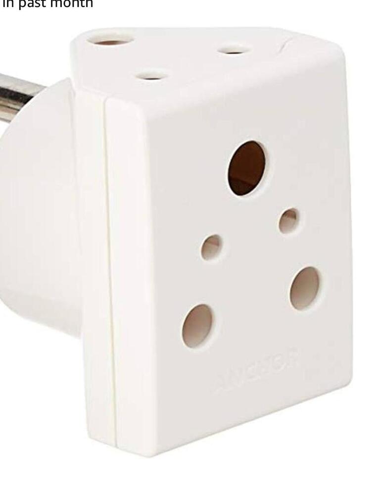 Electrical Plug - Color: White